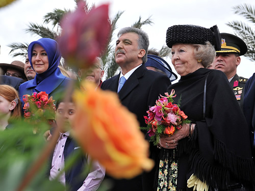 Cumhurbaşkanı Gül, Venlo 2012 Floriade Botanik Fuarı’nı Ziyaret Etti